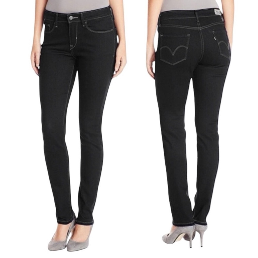 Levi’s 711 Skinny Size 28 Charcoal Color Jeans